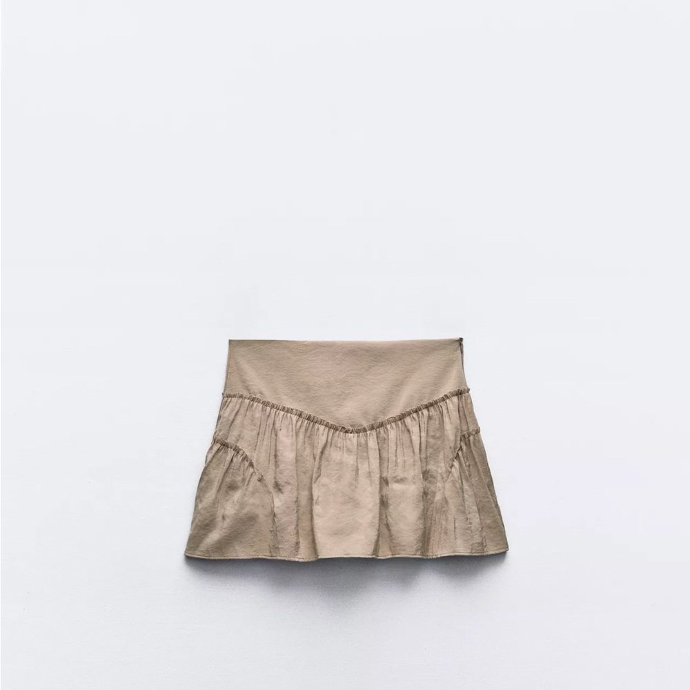 Elegant Tan Skirt